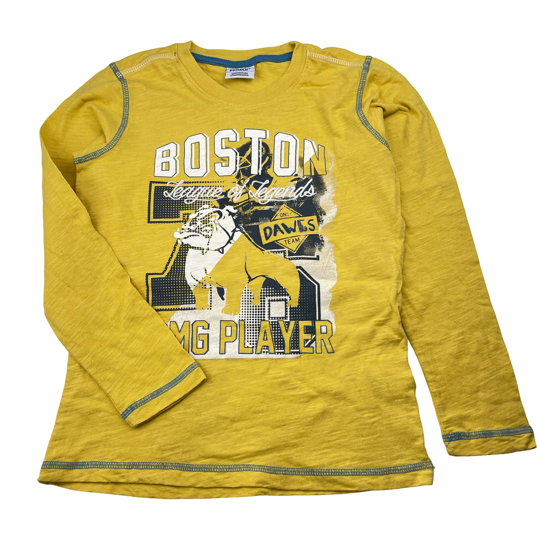 Boys PRIMIGI, cotton long sleeve tee / top, EUC, size 10,  