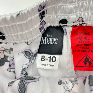 Girls Disney, Minnie Mouse lightweight pyjama shorts, GUC, size 8-10,  