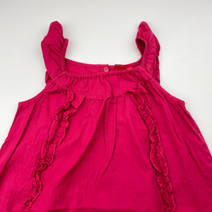 Girls ESPRIT, lightweight cotton summer dress, GUC, size 4, L: 60cm
