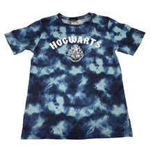 Load image into Gallery viewer, Unisex Harry Potter, Hogwarts tie-dyed cotton tee / top, FUC, size 12,  