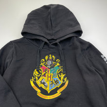Load image into Gallery viewer, Unisex Harry Potter, Hogwarts fleec-lined hoodie sweater, GUC, size 10,  