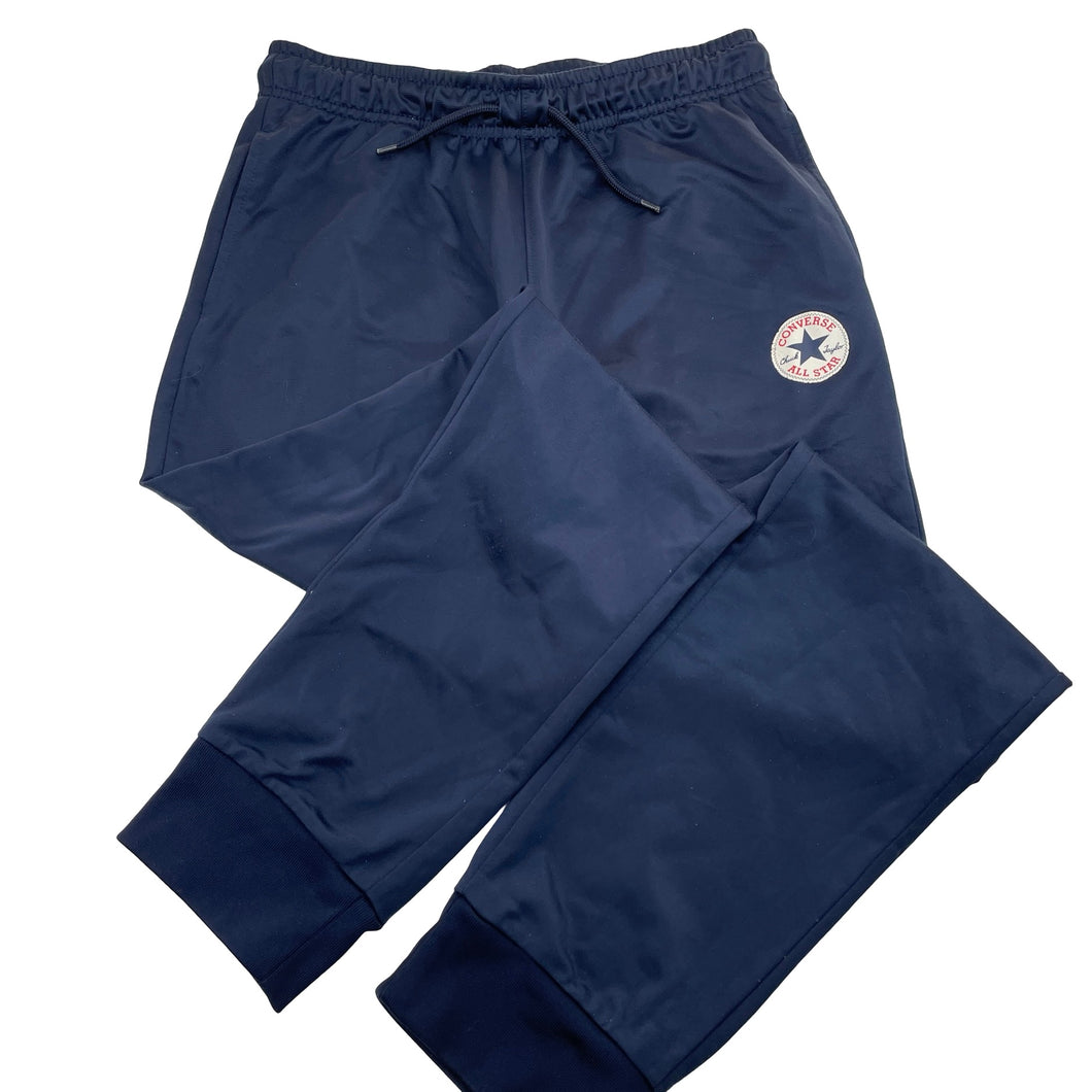 Boys Converse, Chuck Taylor navy track pants, inside leg: 66cm, FUC, size 12-13,  