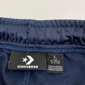 Boys Converse, Chuck Taylor navy track pants, inside leg: 66cm, FUC, size 12-13,  