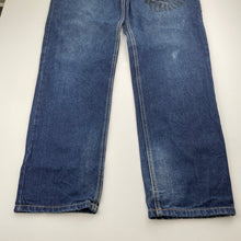 Load image into Gallery viewer, Boys Urban Supply, dark denim jeans, adjustable, inside leg: 71cm, FUC, size 14,  