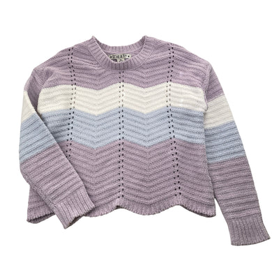 Girls STAR & IVY, chenille knit sweater / jumper, EUC, size 10,  