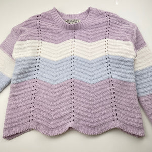 Girls STAR & IVY, chenille knit sweater / jumper, EUC, size 10,  