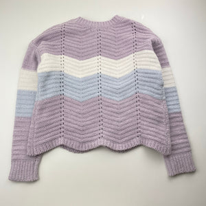 Girls STAR & IVY, chenille knit sweater / jumper, EUC, size 10,  