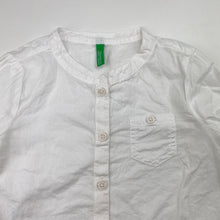Load image into Gallery viewer, Girls UNITED COLORS OF BENETTON, lightweight cotton long sleeve shirt / top, GUC, size 3-4,  