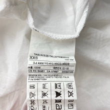 Load image into Gallery viewer, Girls UNITED COLORS OF BENETTON, lightweight cotton long sleeve shirt / top, GUC, size 3-4,  