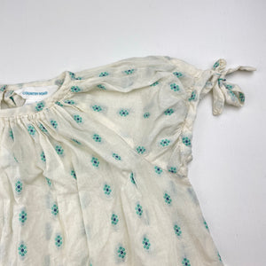 Girls Country Road, lightweight cotton summer dress, FUC, size 0, L: 39cm