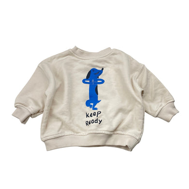 Unisex Zara, sweater / jumper, dog, EUC, size 00,  