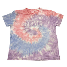 Load image into Gallery viewer, Girls GHANDA, tie-dyed cotton tee / top, GUC, size 9-10,  