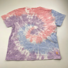 Load image into Gallery viewer, Girls GHANDA, tie-dyed cotton tee / top, GUC, size 9-10,  