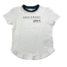 Load image into Gallery viewer, Girls Adidas, cotton tee / top, armpit to armpit: 33cm, FUC, size 6-7,  