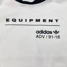 Load image into Gallery viewer, Girls Adidas, cotton tee / top, armpit to armpit: 33cm, FUC, size 6-7,  