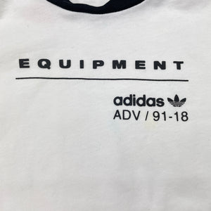 Girls Adidas, cotton tee / top, armpit to armpit: 33cm, FUC, size 6-7,  