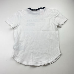 Girls Adidas, cotton tee / top, armpit to armpit: 33cm, FUC, size 6-7,  