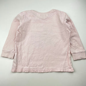 Girls Peter Rabbit, cotton long sleeve pyjama top, FUC, size 4,  