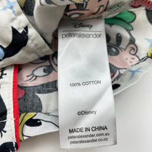 Load image into Gallery viewer, Unisex Peter Alexander, Disney Christmas cotton pyjama top (marks on front), FUC, size 2,  