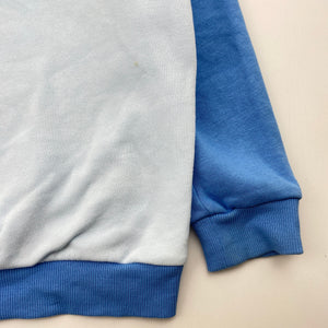 Boys Adidas, fleece-lined sweater / jumper, armpit to armpit 31cm, armpit to cuff: 26.5cm, FUC, size 2-3,  