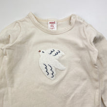 Load image into Gallery viewer, Girls Seed, stretchy bodysuit / romper, bird, GUC, size 0,  