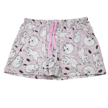 Load image into Gallery viewer, Girls Peter Alexander, stretchy pyjama shorts, cats, FUC, size 14,  