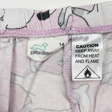Load image into Gallery viewer, Girls Peter Alexander, stretchy pyjama shorts, cats, FUC, size 14,  
