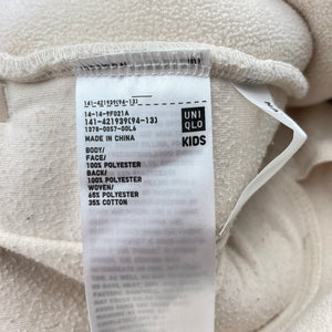 Unisex Uniqlo, fleece zip-up jacket, GUC, size 9-10,  