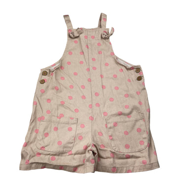Girls KID, spotted cotton playsuit , EUC, size 4,  