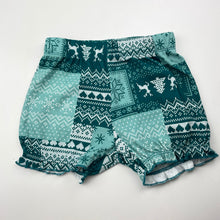 Load image into Gallery viewer, Girls Baby Berry, cotton Christmas pyjama top &amp; shorts, EUC, size 2,  