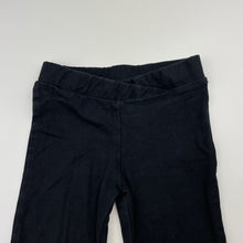 Load image into Gallery viewer, Girls Anko, stretchy bootcut leggings / bottoms, inside leg: 29cm, GUC, size 2,  