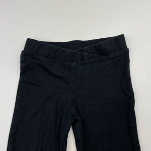 Girls Anko, stretchy bootcut leggings / bottoms, inside leg: 29cm, GUC, size 2,  
