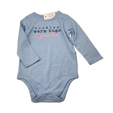 Unisex Garanimals, soft feel bodysuit / romper, NEW, size 0-1,  