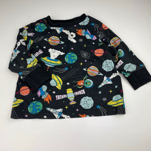 Boys Target, cotton pyjama top & bottoms, planets, GUC, size 1,  
