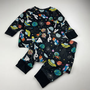 Boys Target, cotton pyjama top & bottoms, planets, GUC, size 1,  