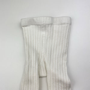Girls ribbed, stretchy stockings, GUC, size 0-1,  
