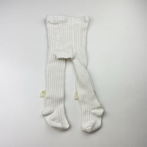 Girls ribbed, stretchy stockings, GUC, size 0-1,  
