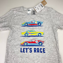 Load image into Gallery viewer, Boys Anko, pyjama top &amp; shorts, racing cars, NEW, size 7,  