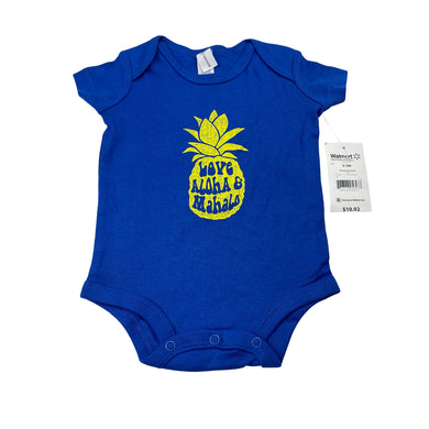 Boys Walmart, cotton bodysuit / romper , NEW, size 000,  