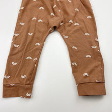 Load image into Gallery viewer, Girls Baby Berry, stretchy leggings / bottoms, rainbows, GUC, size 1,  