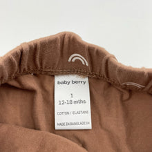 Load image into Gallery viewer, Girls Baby Berry, stretchy leggings / bottoms, rainbows, GUC, size 1,  