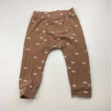 Load image into Gallery viewer, Girls Baby Berry, stretchy leggings / bottoms, rainbows, GUC, size 1,  