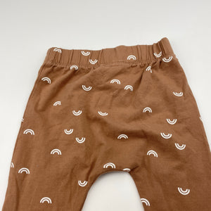 Girls Baby Berry, stretchy leggings / bottoms, rainbows, GUC, size 1,  