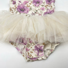 Load image into Gallery viewer, Girls Baby Berry, floral tutu romper &amp; matching headband, EUC, size 2,  