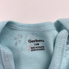 Load image into Gallery viewer, Girls Gerber, cotton Onesies bodysuit / romper, hedgehogs, EUC, size 00,  