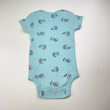 Load image into Gallery viewer, Girls Gerber, cotton Onesies bodysuit / romper, hedgehogs, EUC, size 00,  