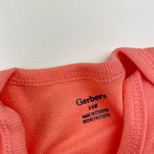 Load image into Gallery viewer, Girls Gerber, cotton Onesies bodysuit / romper, hedgehog, EUC, size 00,  