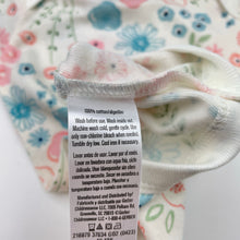 Load image into Gallery viewer, Girls Gerber, floral cotton Onesies bodysuit / romper, EUC, size 00,  