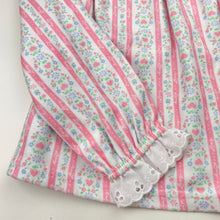 Load image into Gallery viewer, Girls Lanz, soft feel floral winter pyjama top, EUC, size 4-5,  