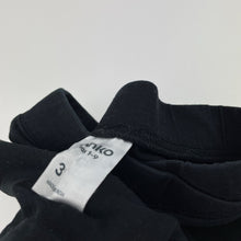 Load image into Gallery viewer, Girls Anko, black bike shorts, elasticated, GUC, size 3,  
